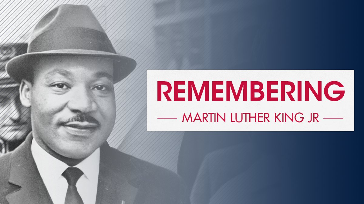 Today we honor a man whose courage and strength forever changed our nation for good. #MLKDay