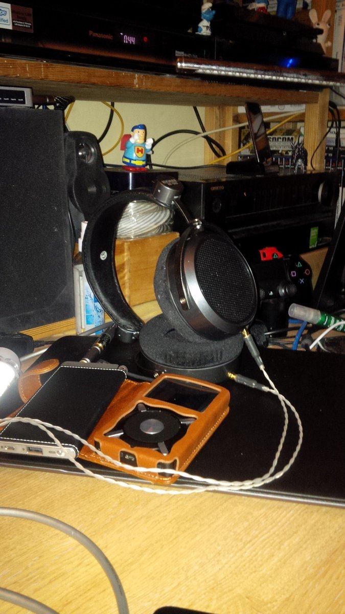 Zenwork21's tweet photo. Winning combination #Fiiox5 #Oppo #HA2 #HIFIMAN #HE500 https://t.co/seczJog7Pz