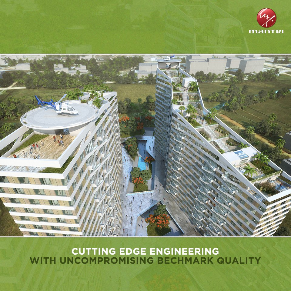 Mantri's pledge to cutting-edge engineering &amp; best quality makes it the trailblazer in real estate development.