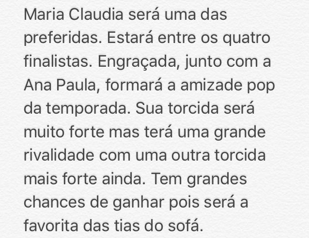 PrevisoesBBB24's tweet photo. Previsão dos participantes do #BBB16 https://t.co/fFp0jmEMiy