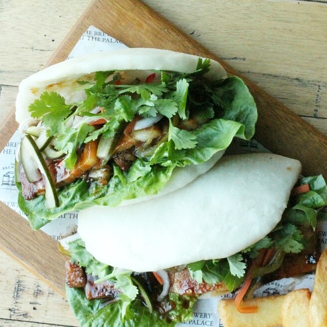 thebreweryph's tweet photo. Here's something to brighten up your day 

Pork Barbecue Bao

#TheBreweryAtThePalace https://t.co/tTZhCwujd8