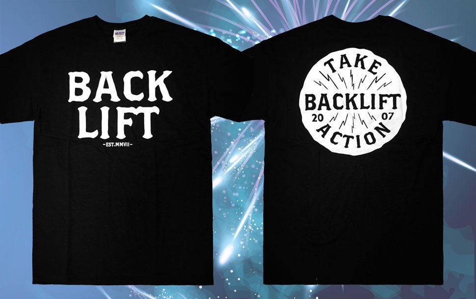 gekirock's tweet photo. 【フォロー＆RTで応募】TRUST RECORDS 10周年記念！所属バンド、BACK LIFTのTシャツをプレゼント！ENTH、POT、EVERLONGら出演、東名阪イベントを大特集！https://t.co/W8I7zMt2XJ https://t.co/YrRrHFnXSY