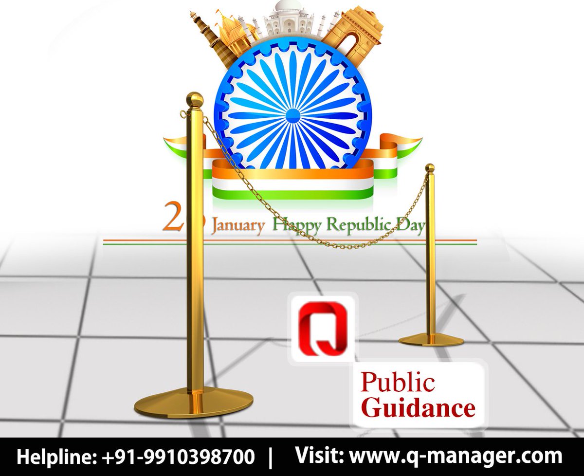QManagerIndia's tweet photo. #PublicGuidance
This #RepublicDay, guide and control the enthusiastic shoppers with our Classic #ChainPosts https://t.co/YDap2jMktJ