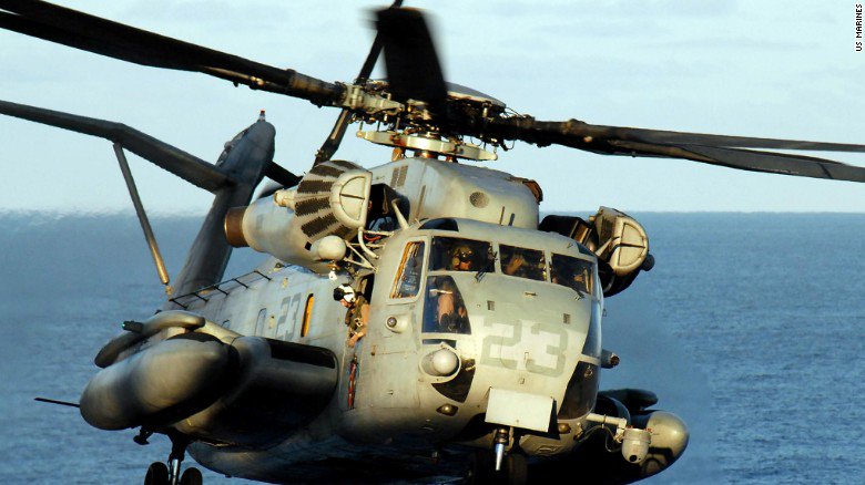 CNN's tweet photo. Searchers find life rafts off Hawaii, but not the 12 missing Marines https://t.co/e6fl3uAY1f https://t.co/BBbkhtYzEf