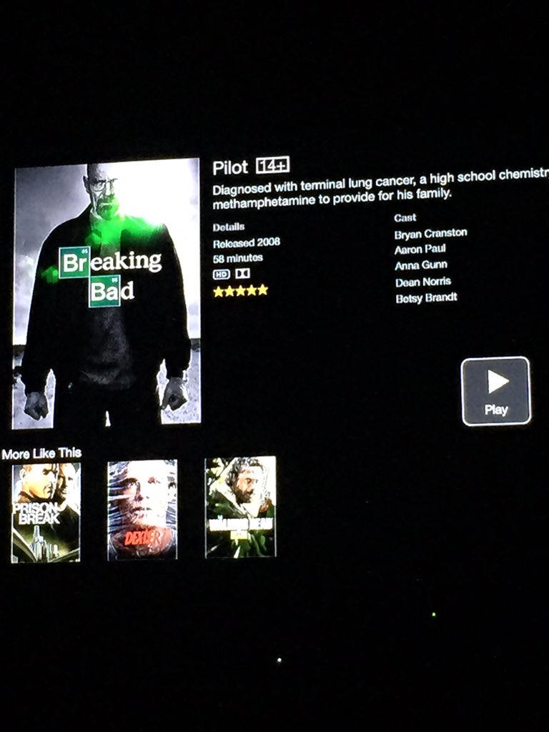 CarterToop's tweet photo. Starting from the beginning, third times a charm 😍 #breakingbadaddict #breakingbad @BreakingBad_AMC https://t.co/KAm5zAuY9T