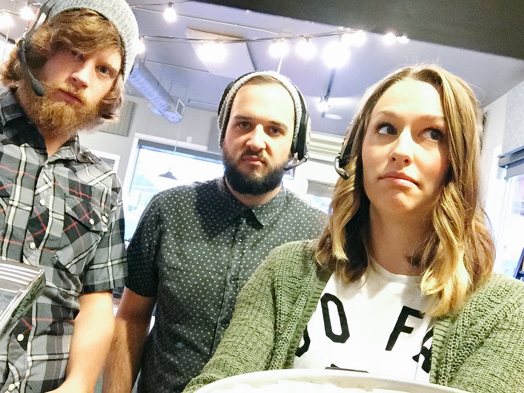 barracudacoffee's tweet photo. When employees have a selfie stick at work..... https://t.co/j8oCxMdqFP