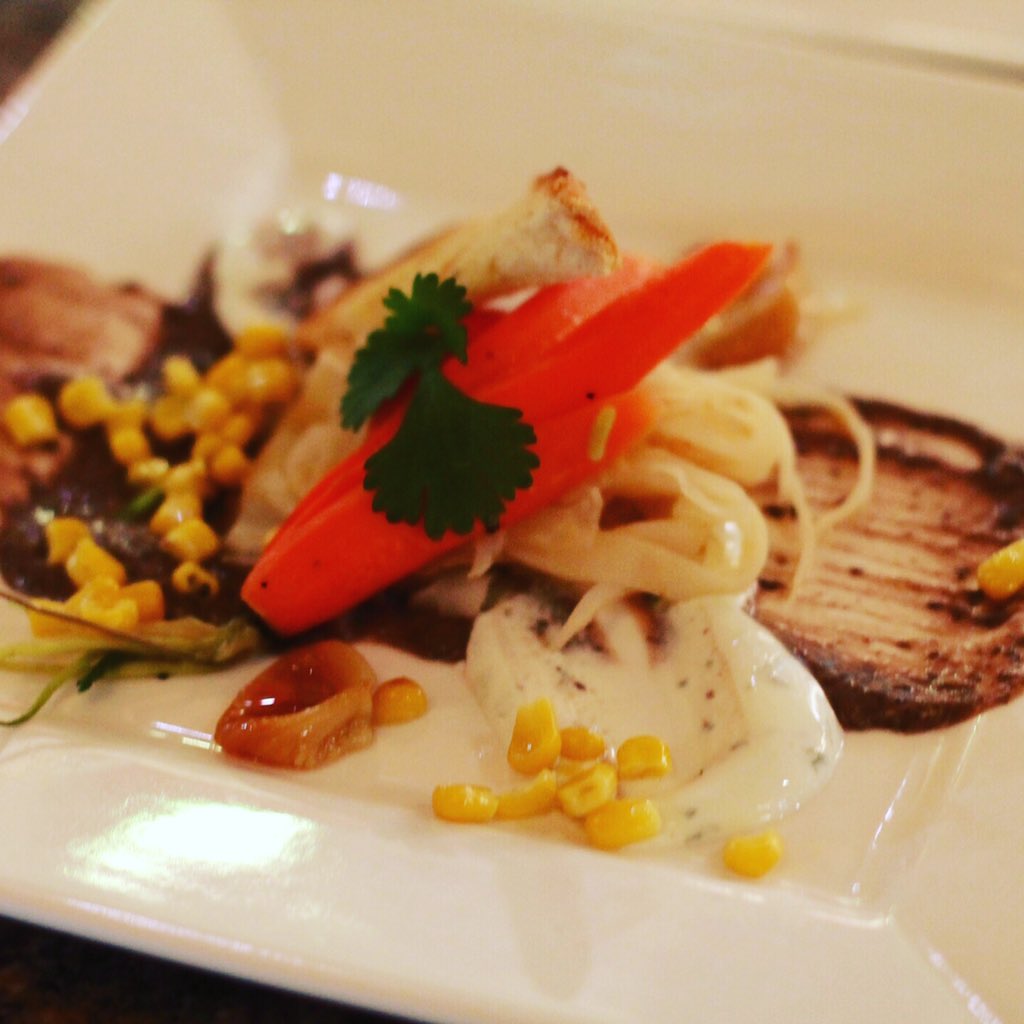 CPC_Chefs's tweet photo. Deconstructed Black Bean Soup at wine pairing https://t.co/l4c0X7RQJF