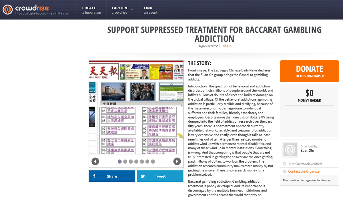 ZXLDGPL's tweet image. JUST STARTING FUNDRAISER !
ZUAN XIN ASKS ! PLEASE READ STORY ! CONTRIBUTE ! SHARE LINK !
crowdrise.com/supportsuppres…