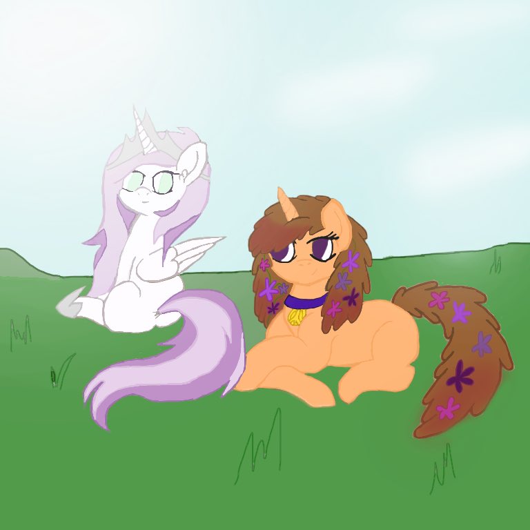 Finished the first one! (<a href="/mlp_VelvetMelod/">Pr. Velvet Melody</a> &amp;me !)