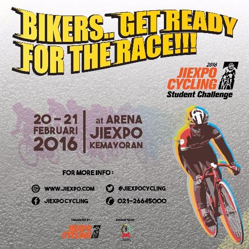 Ayo bibit-bibit Indonesia, 20-21 Februari kita berangkat! Ada museum &amp; bazar sepeda juga loh~ ( via <a href="/JIExpoCycling/">JIExpo Cycling</a> )