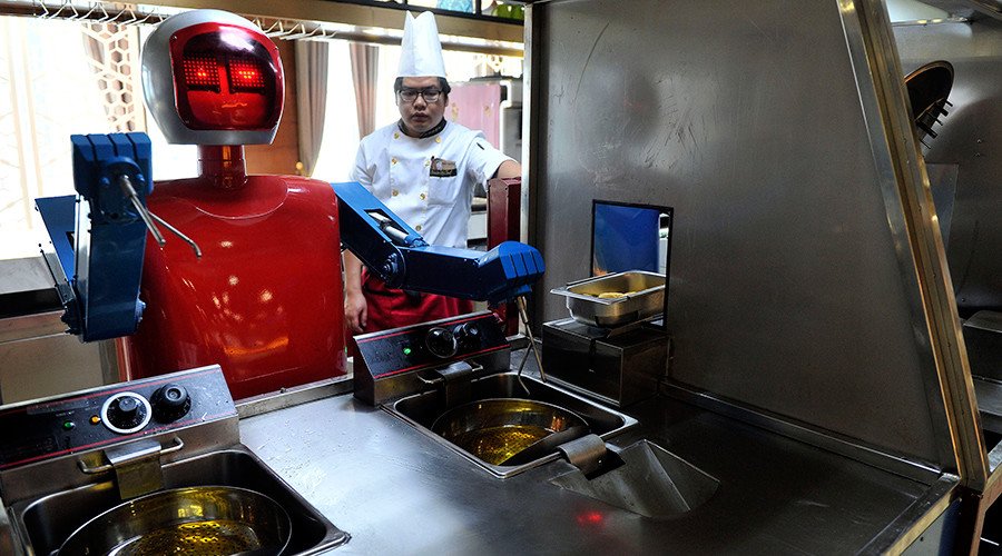 RT_com's tweet photo. Technological advances could kill 5 million jobs by 2020 – report https://t.co/TDSXD63Rwe https://t.co/8dx9QfCiIJ