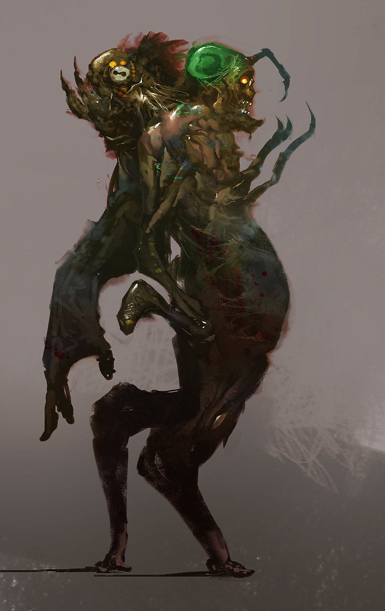 SpitPaints's tweet photo. RT @cobaltplasma

“Human Chimera” #spitpaint because, well, things don’t always go according to plan :)
https://t.co/EOunawJmek