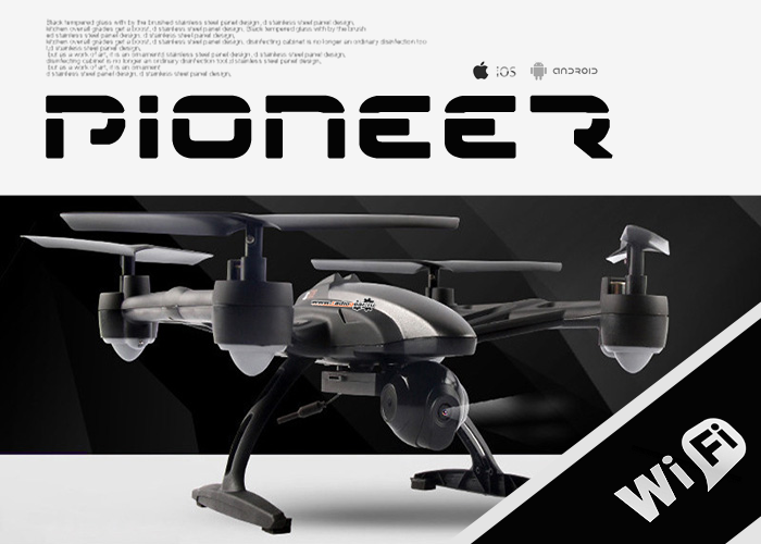 Радиоуправляемый #drone Pioneer - radiogear.ru/pioneer-ufo-fp… - #коптер управлямый с телефона и планшета #iOS #Android