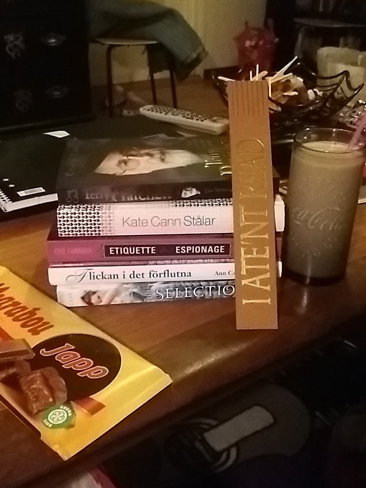 TrueBarbieQueen's tweet image. Coffee - check, chocolate - check, #RYBSAT TBR pile - check. I'm going on a wonderful journey ;)