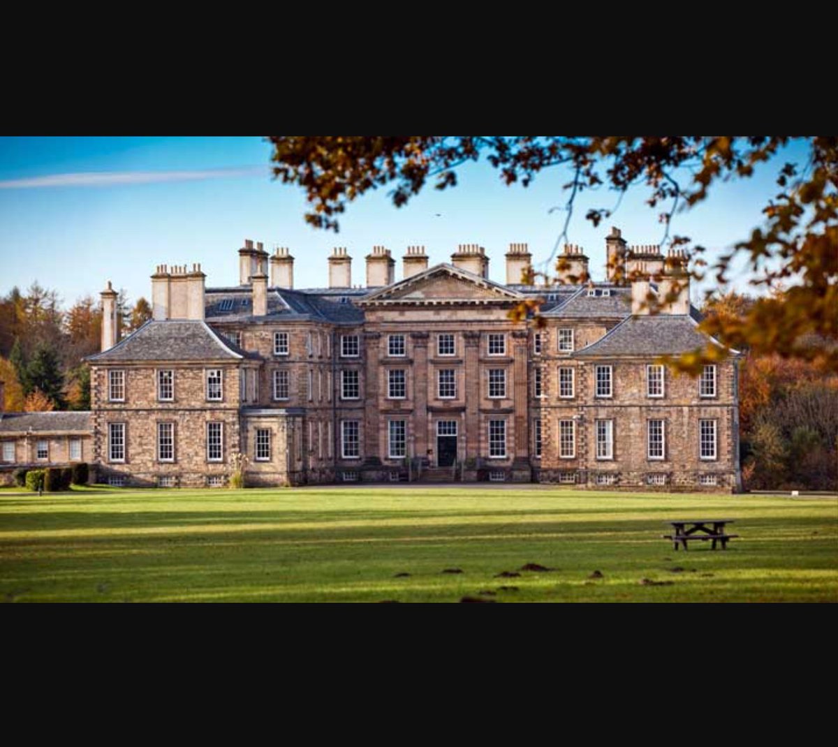 In 7 days I leave to call this beautiful palace, home for 3 months. #DalkeithPalace #Scotland