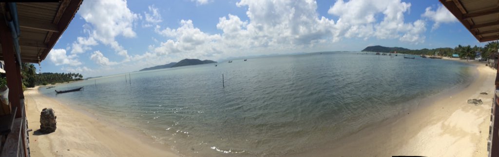 MatthewStorage's tweet image. Not a bad place to stop for lunch #kohsamui #exploring #scooter