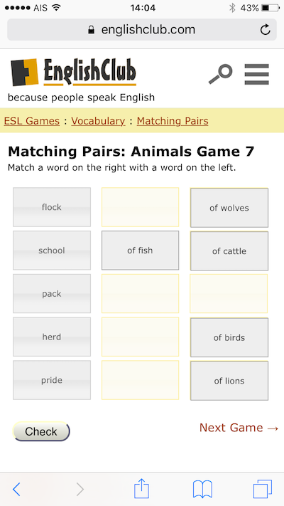 EnglishClub's tweet photo. 30 Games for Vocabulary Practice - play on smartphone, tablet or desktop
https://t.co/1mYO0KfO8s https://t.co/Rk3FTmcwod