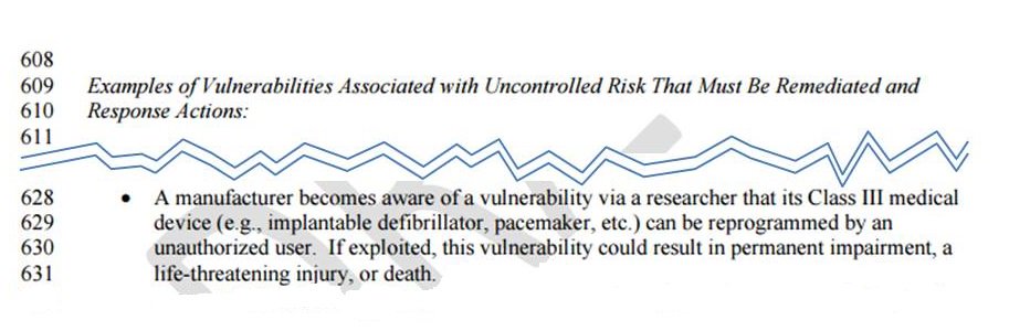 Steve_Lockstep's tweet image. Are things so bad that the @US_FDA needs to coach device manfacturers to this degree?? #securityisntsecure