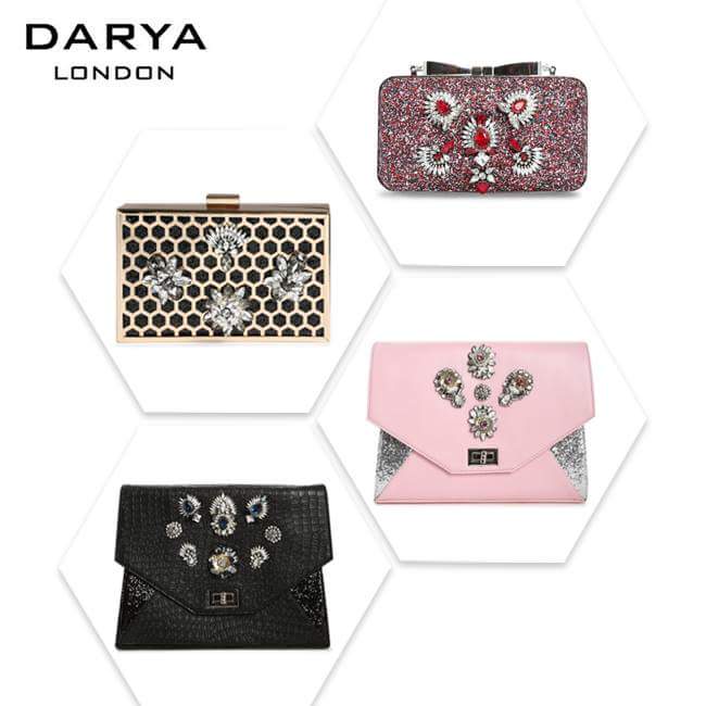 When in doubt, bling it out. Flaunt the hottest embellished clutches by @DaryaLDN here: bit.ly/1V1lCGW
