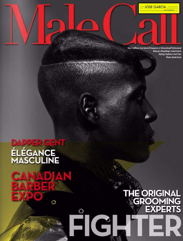 JoseGarciaPelu's tweet photo. #FIGHTER portada en Canadá! 
#JoseGarciaPELUQUEROS #PAMPLONA #Orgullodeequipo @schwarzkopfproE @DavidArnal @AnelYaos https://t.co/lV6YgNdL3C