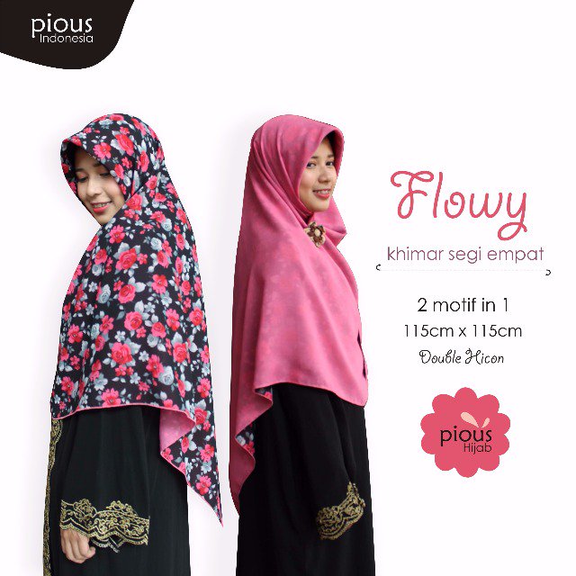 PIOUS_ID's tweet photo. Flowy Khimar by PIOUS Hijab. Only 65k. Gran it soon... https://t.co/4nydMaEVj8