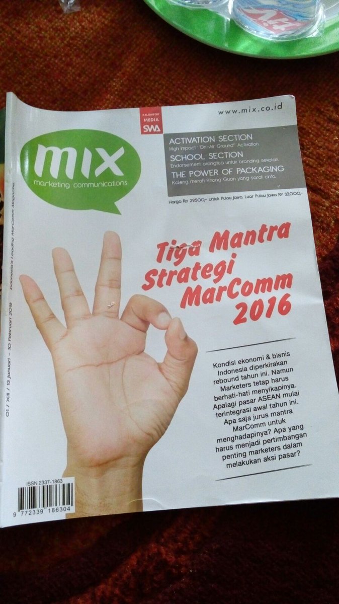 SekolahAlamID's tweet photo. Kekuatan Branding SAI@MiX Marketing Communications 13Jan-10Feb2016.@hudori_az @KhairaFitmi @novihardian73 @msi (M) https://t.co/dbJTBZPoQY