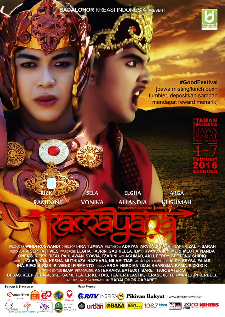 Berikut official poster pagelaran kami yang ke 11 @inspiratvID @PJTV <a href="/pikiran_rakyat/">Pikiran Rakyat</a> @icihersmagz