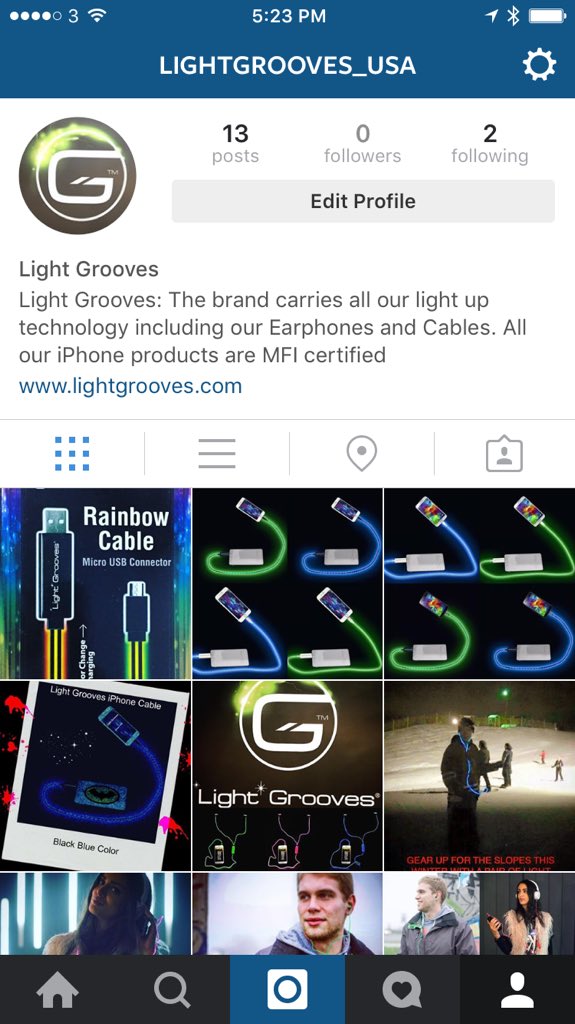 rstrauss101's tweet photo. Check out my companies new Instagram page and follow plus post to it  #Instagram #Lightgrooves #Cable #Earphone https://t.co/qsOb7hts0C