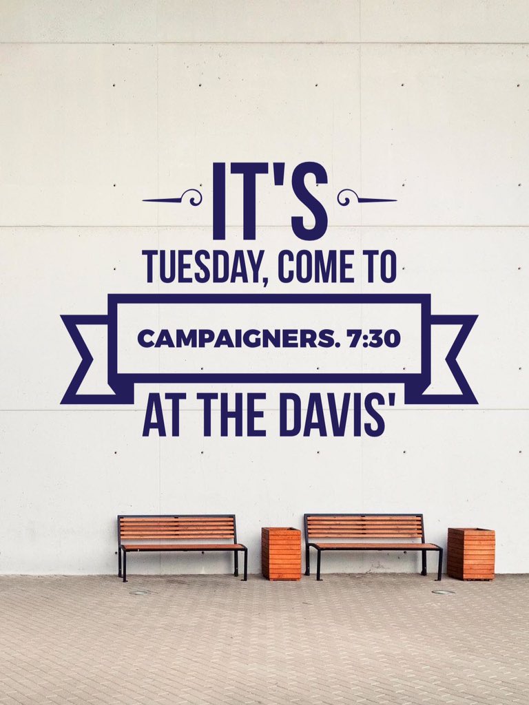Lower Dauphin Campaigners tonight at 7:30!