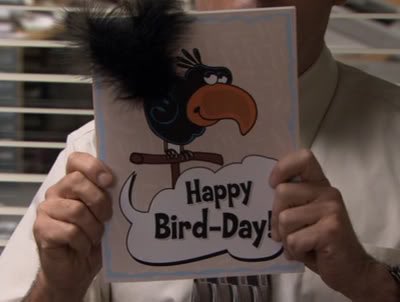 happy bird day the office