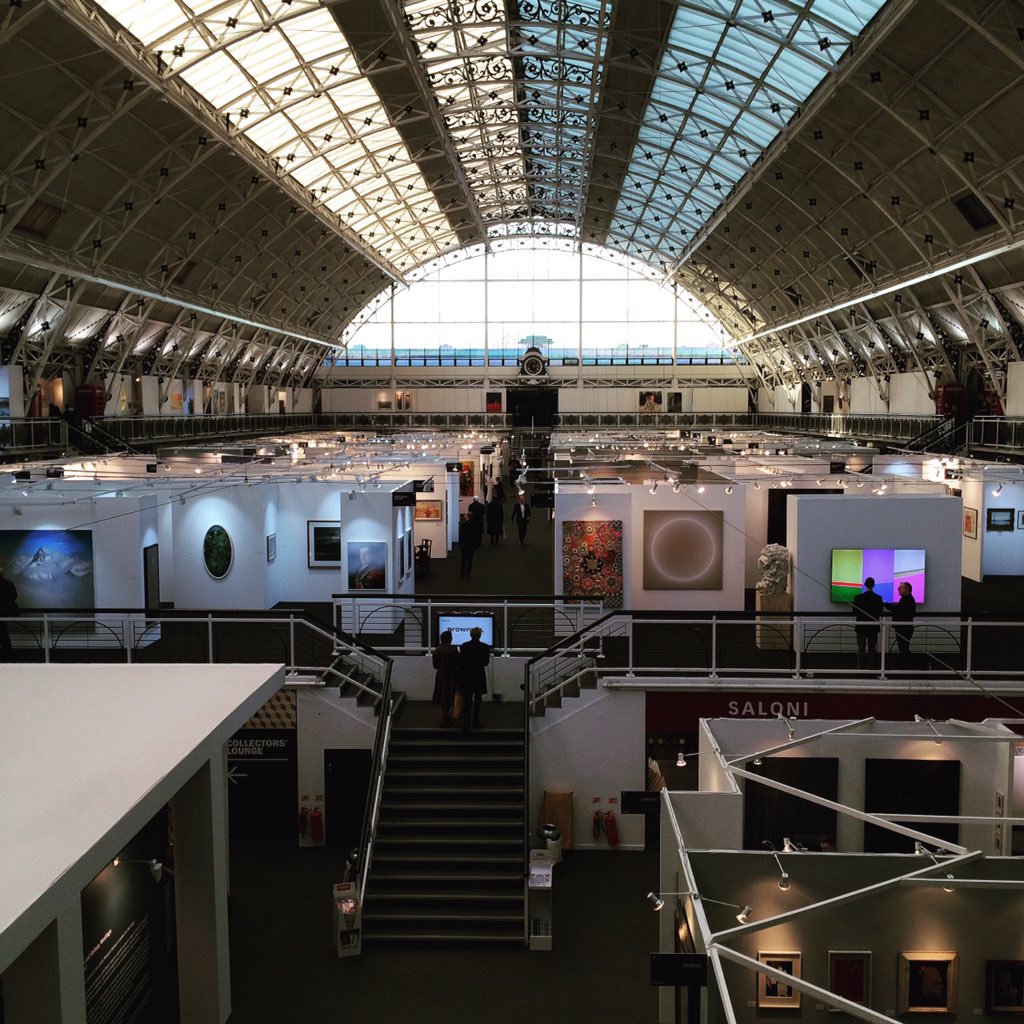 ContemporaryLdn's tweet image. Officially open @LondonArtFair #laf2016 #vippreview