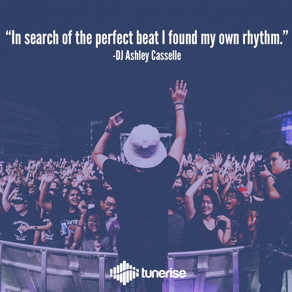 tunerise's tweet photo. In search of the perfect beat, I found my own rhythm. #DjAshleyCasselle #TuneRise #dj #producer #music #edm https://t.co/xVZeXTLvsJ