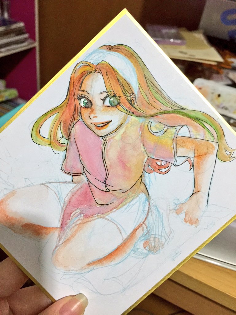 サクラちゃんに見えない
とりあえず今日はこの子仕上げて寝る😌 