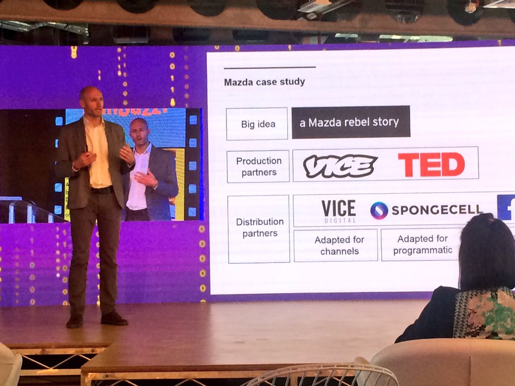 Mindshare_MENA's tweet photo. "Understand your #audience and #adapt your #content" - David Vincent #ContentDecoded #mscontent https://t.co/2vhfRf8mII