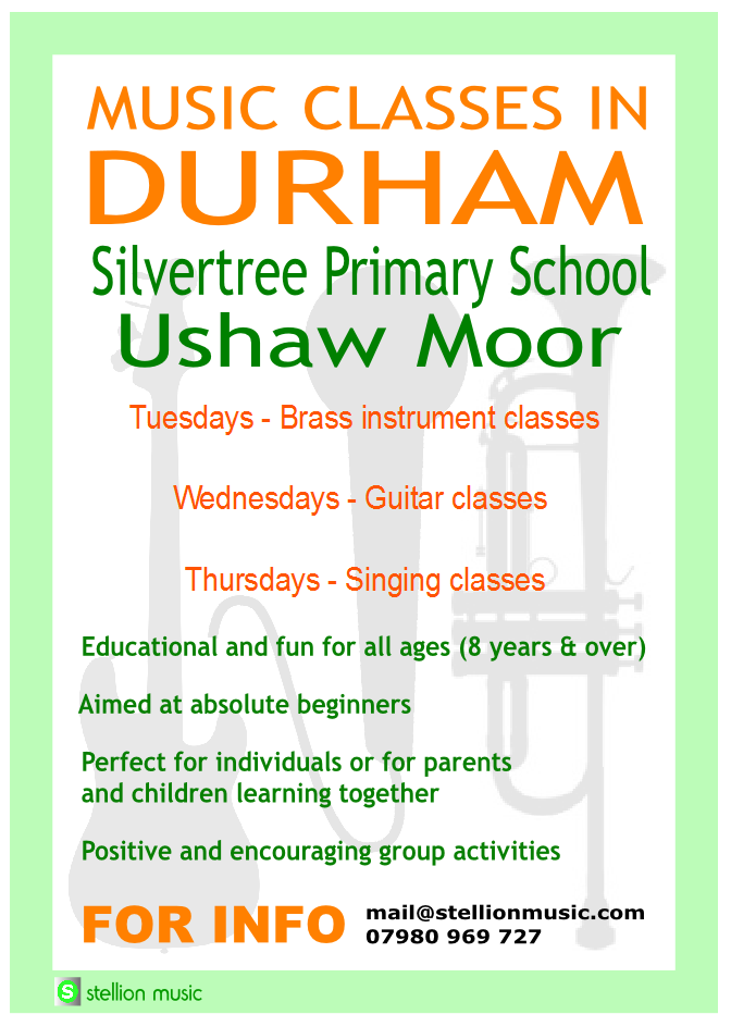 stellionmusic's tweet photo. #Learn #music in #Durham - Evening #classes 3 nights each week. #theory #brass #guitar &amp; #vocals - all ages #welcome https://t.co/XUm86gGiNn