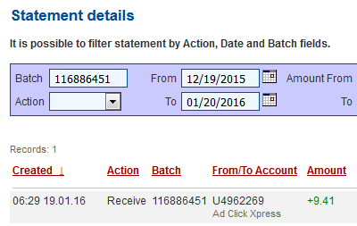 GKalember's tweet image. I am setting my proof withdrawal from the money I earned at ACX. Work from home Adclickxpress!No scam!@AdClickXpress