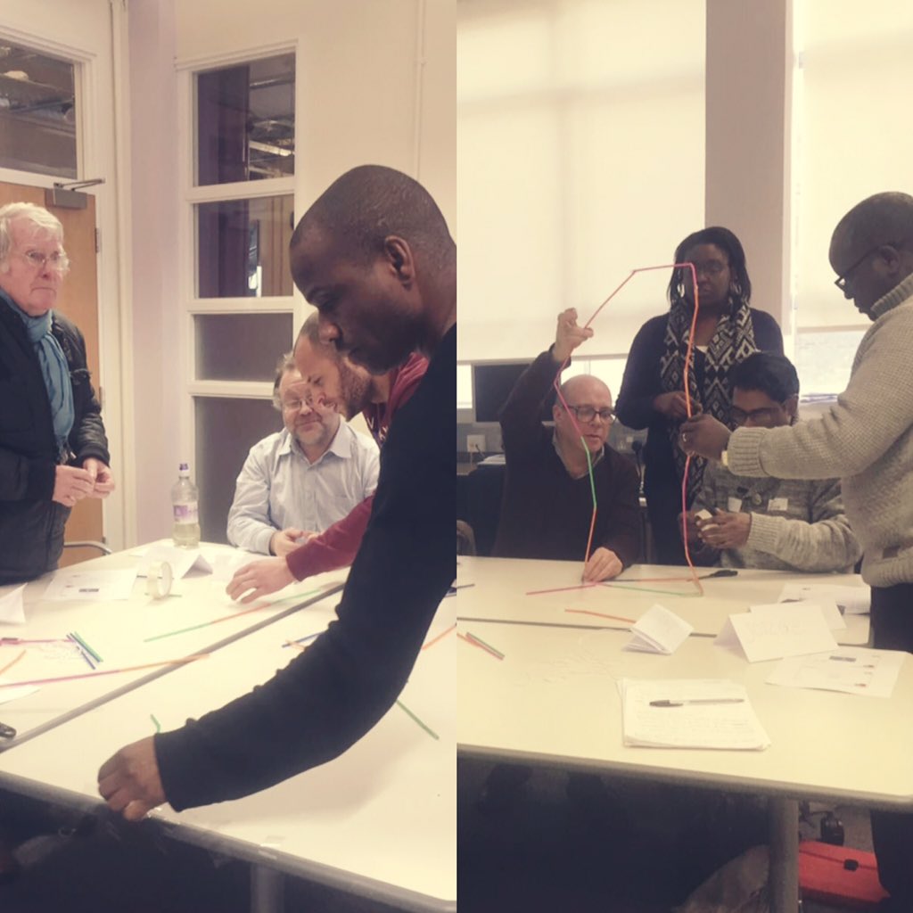 CIPsNewham's tweet photo. Day 2 of our #stepstoenterprise course! Students working on the marshmallow business assumptions activity! π‘ππ‘ https://t.co/YuWNQ9A4c3