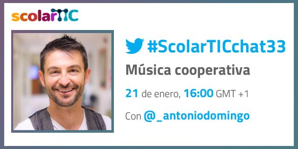 _antoniodomingo's tweet photo. Jueves 21 de enero de 2016, encuentro digital en Twitter entorno a la MÚSICA COOPERATIVA a través de @ScolarTIC https://t.co/79xdXl2nSR