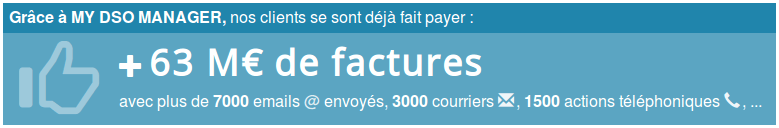 MyDSOManager's tweet photo. Plus de 60M€ de factures payées grâce à #MyDSOManager, 6 mois après son lancement! https://t.co/IVaX3MTeKI https://t.co/ndXVo3wWWq