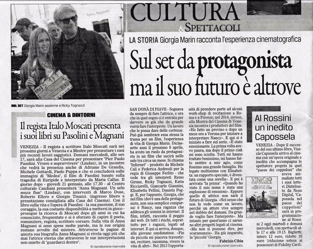 giorgia_marin's tweet image. Grazie a @fabriziocibin per l&apos;intervista 😊👍🏻 #Infernet