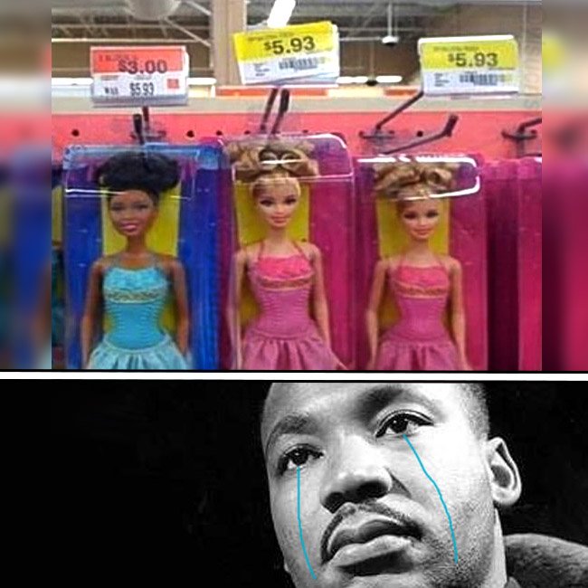 yisucrist's tweet photo. Martin Luther King no murió para esto https://t.co/bVm2rWiVxb