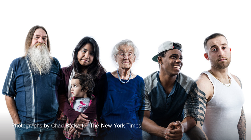 nytimes's tweet photo. What makes people passionate about politics? Americans share their stories https://t.co/KdmFfV5jVI https://t.co/Kdd7YReoEe