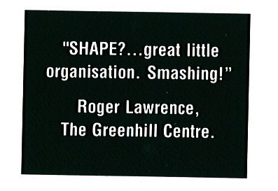 ShapeArts's tweet photo. Review of @ShapeArts from 1990... "Smashing!" #shapeat40 https://t.co/AATthx7rSr