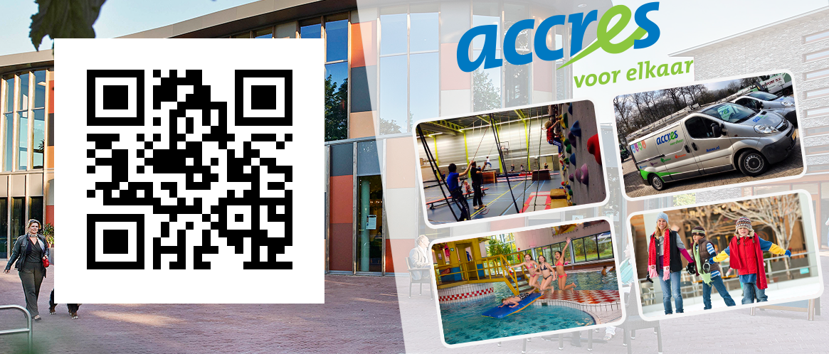 Heeft u even? Wij hebben een paar vragen speciaal voor u. 
Ga naar: accres.nl/onderzoek