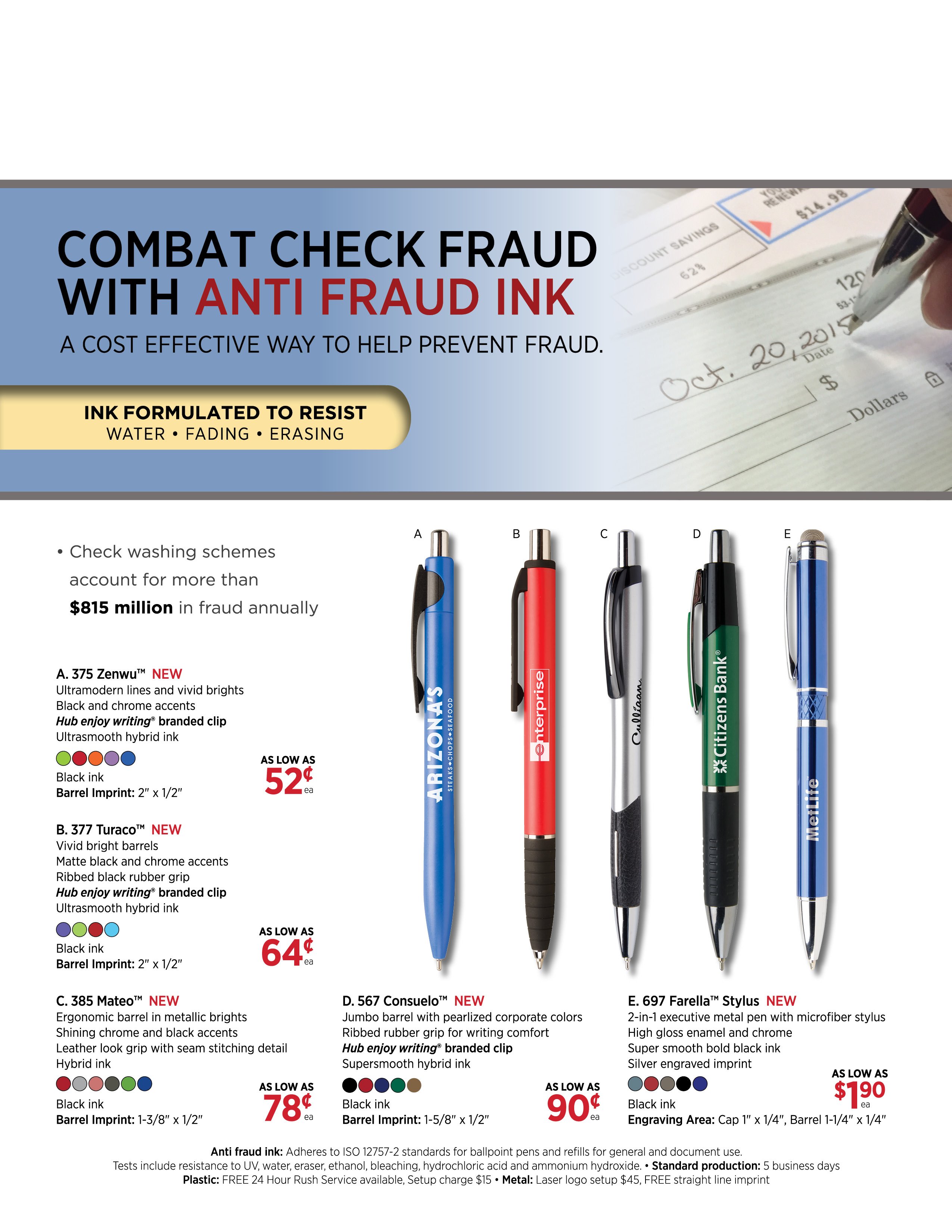 Hub Check Washing Schemes Account For 815 Million In Fraud Annually Combat Check Fraud With Our Anti Fraud Ink Pens T Co Kmimtbzml3 Twitter