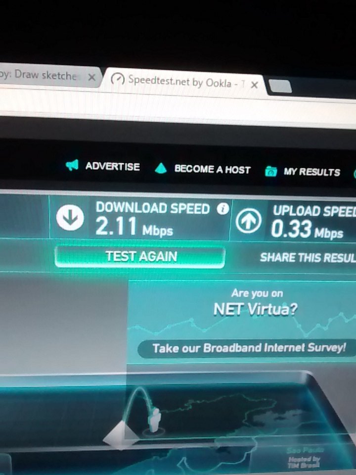 yuriarama's tweet image. É isso oq recebo da minha conexão de 10mb #netvirtua