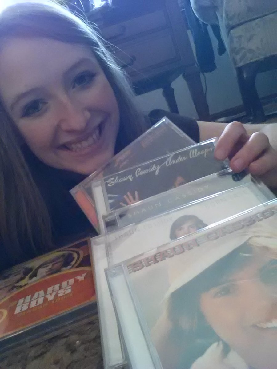 lisajbmusic's tweet photo. My @shaunpcassidy collection order came in today and I am FAR TOO HYPE about it. Yes I'm 21. #BornLate #4realthough😂 https://t.co/lAZK8ZS9JW