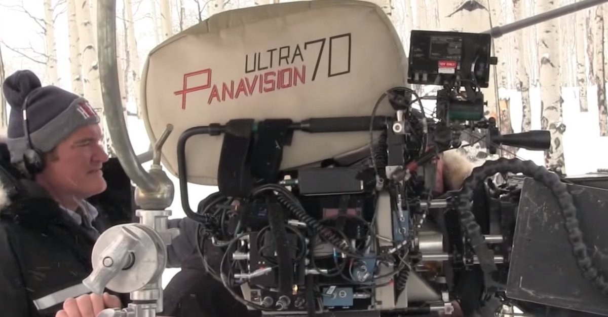 newbeverly's tweet photo. behind the scenes on @thehatefuleight https://t.co/CpxAAOs9nQ
