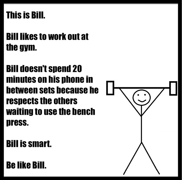 PeakPhysiqueBT9's tweet photo. We just had to join in. #BelikeBill #Billissmart #teampeak https://t.co/trzuSuyJKW