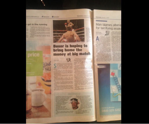 KJCasting's tweet photo. @FloydMayweather  &amp; @DJUKES718  In The @BristolPost  News  Jukes Thanks For Bringing Floyd To Cardiff &amp; Bristol https://t.co/1vID854pdL